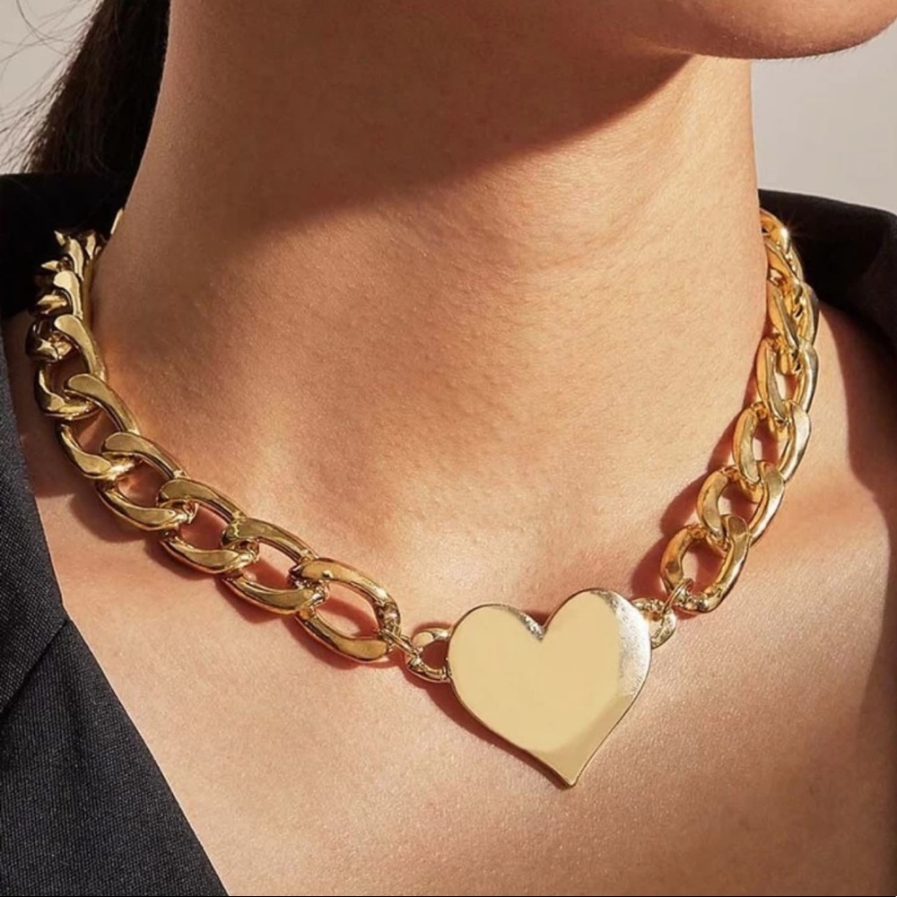 🎀New chain heart stainless steel necklace